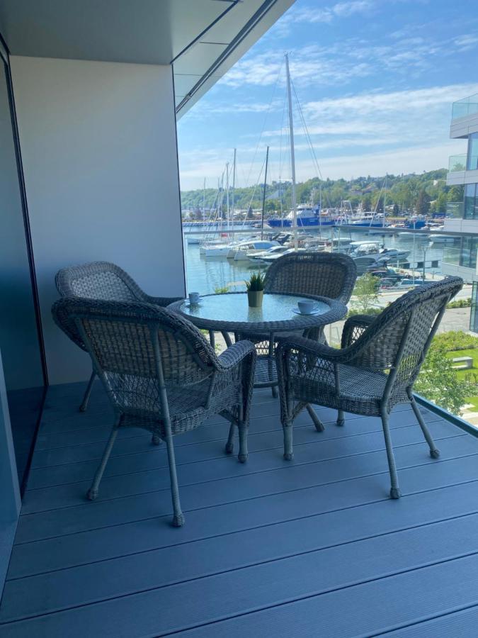 דירות Apartament Gdynia Yacht Park Marina Luksusowy Apartament Nad Morzem מראה חיצוני תמונה